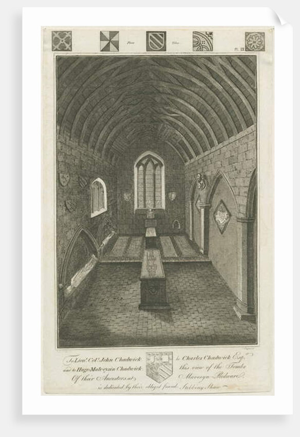 Mavesyn Ridware - Mortuary Chapel of the Mavesyns by Charles Chadwick