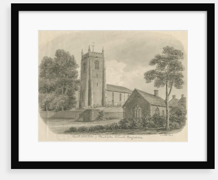 Mucklestone Church by John Buckler