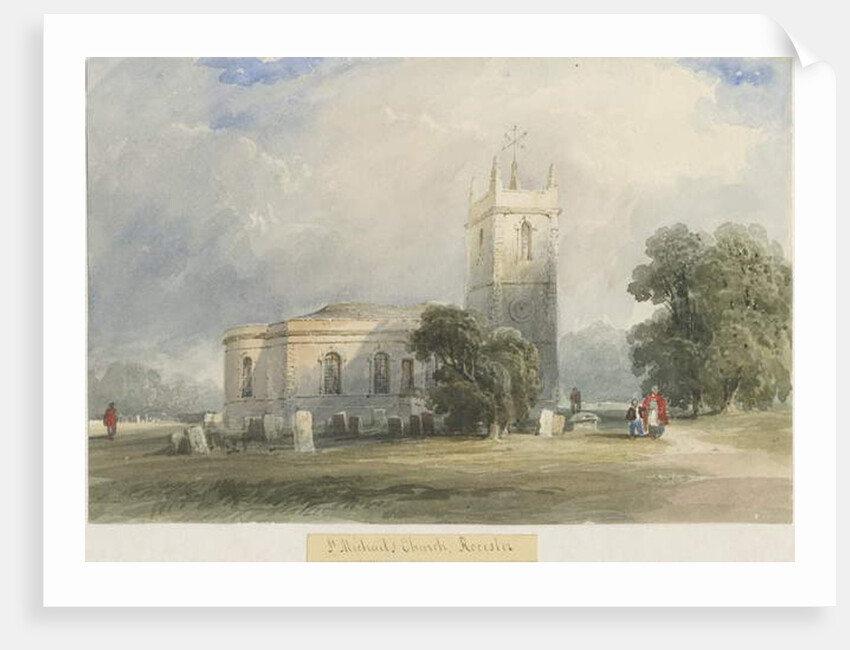 Rocester Church by Lewis John Wood