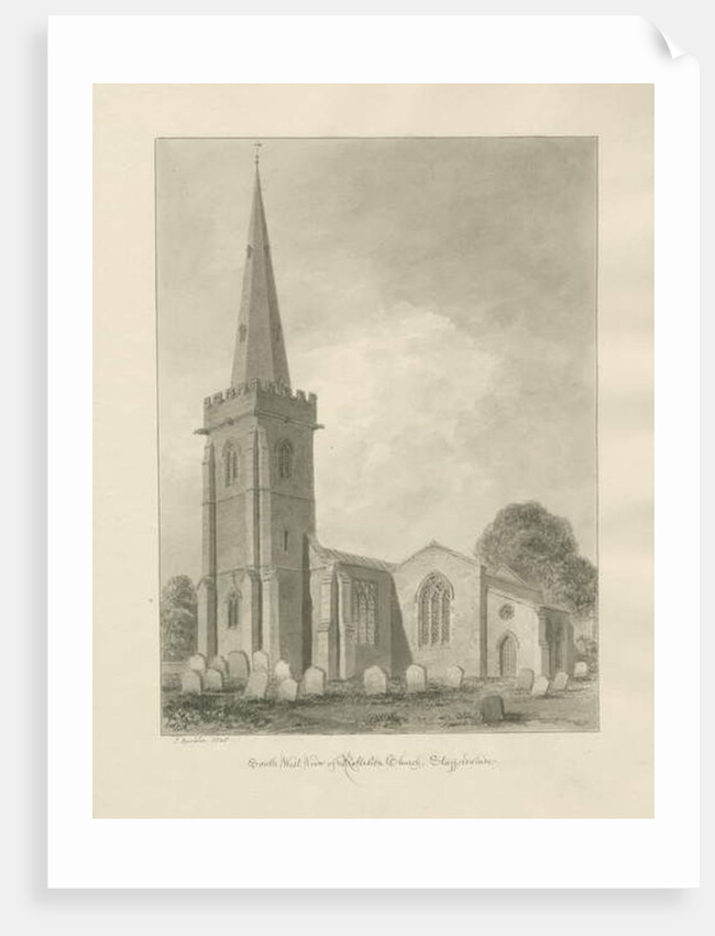 Rolleston Church by John Buckler