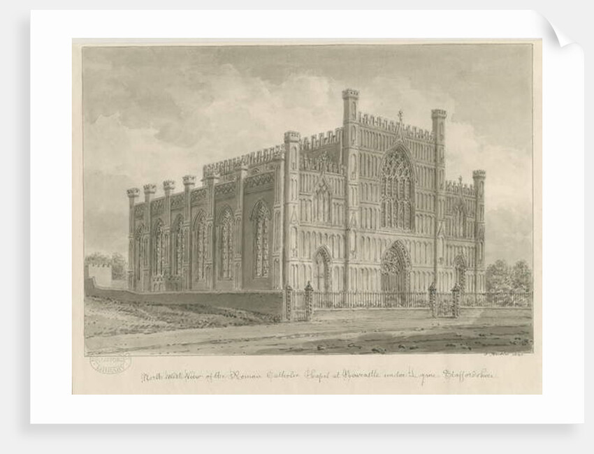 Newcastle-under-Lyme - Roman Catholic Chapel by John Buckler