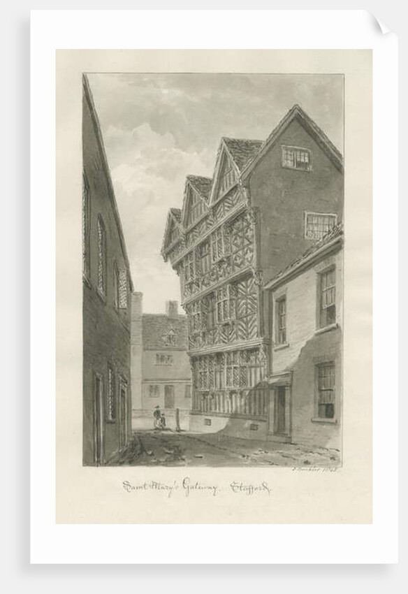 Stafford - St. Mary's Gateway by John Buckler