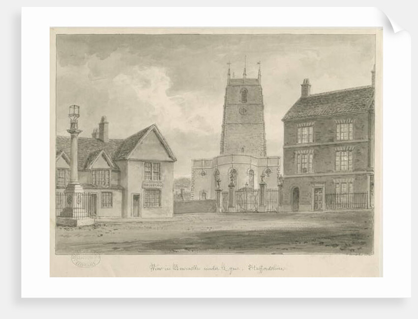 Newcastle-under-Lyme - 'St. Giles the Abbot' by John Buckler