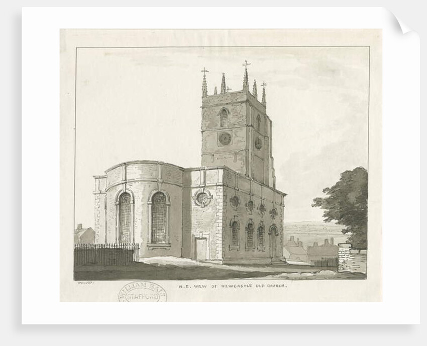 Newcastle-under-Lyme - 'St. Giles the Abbot' by Thomas Peploe Wood