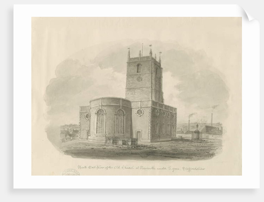 Newcastle-under-Lyme - 'St. Giles the Abbot' by John Buckler