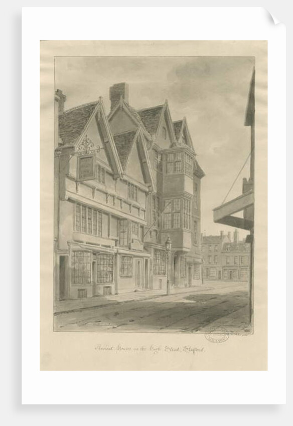 Stafford - Maid's Head Inn by John Buckler