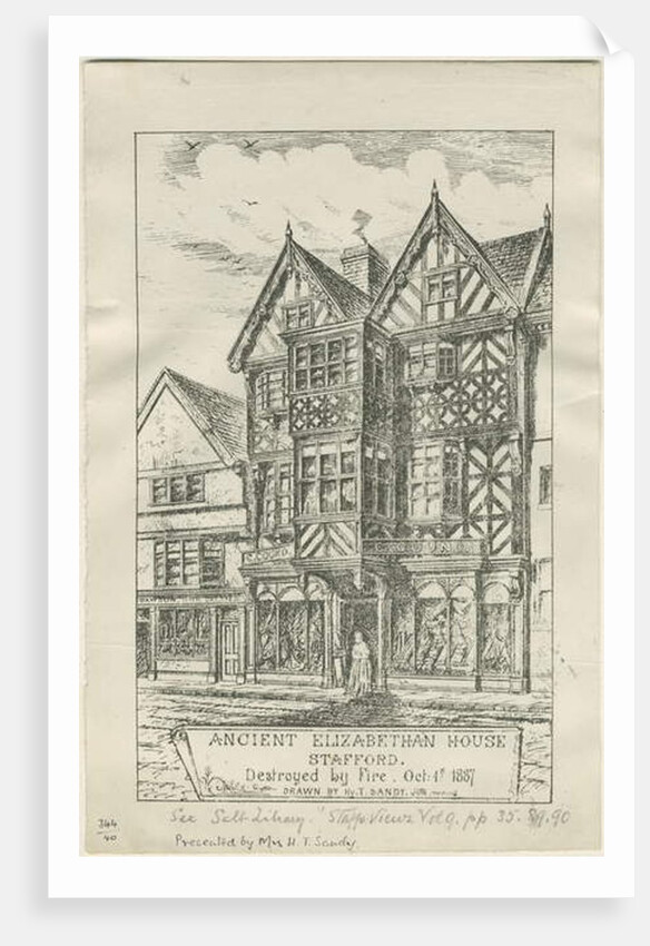 Stafford - Maid's Head Inn by School English