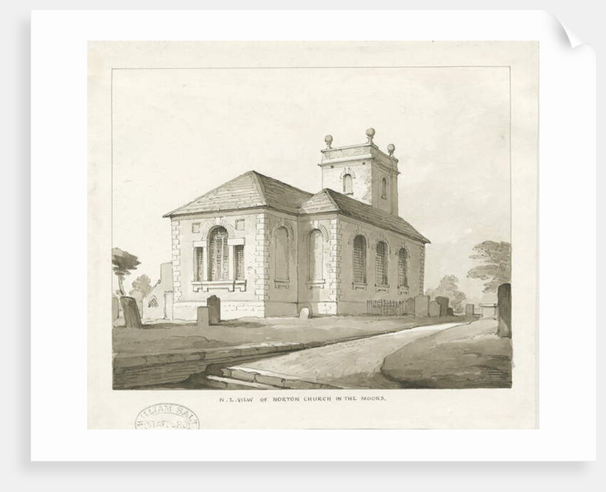 Norton-in-the-Moors Church by Thomas Peploe Wood