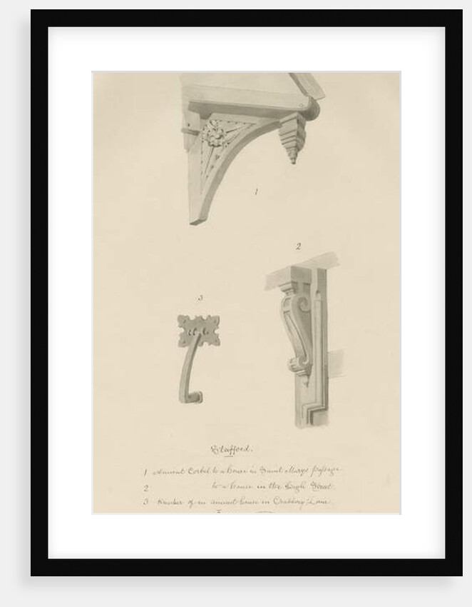 Stafford - Architectural details by School English