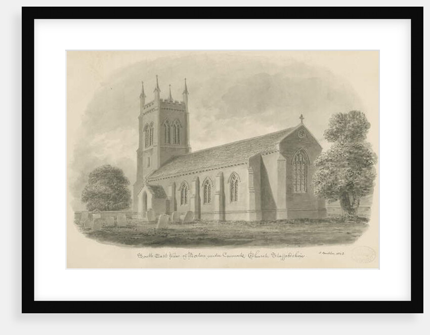 Norton Canes Church by John Buckler