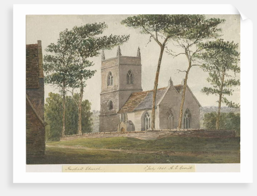 Rushall Church by Allen Edward Everitt