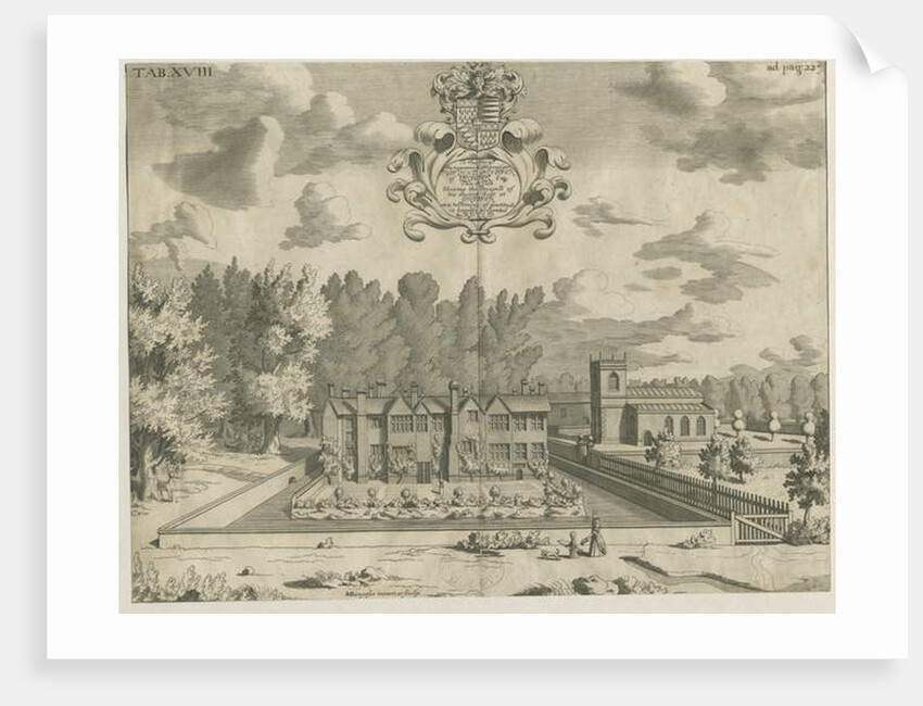 Okeover Hall by Michael Burghers