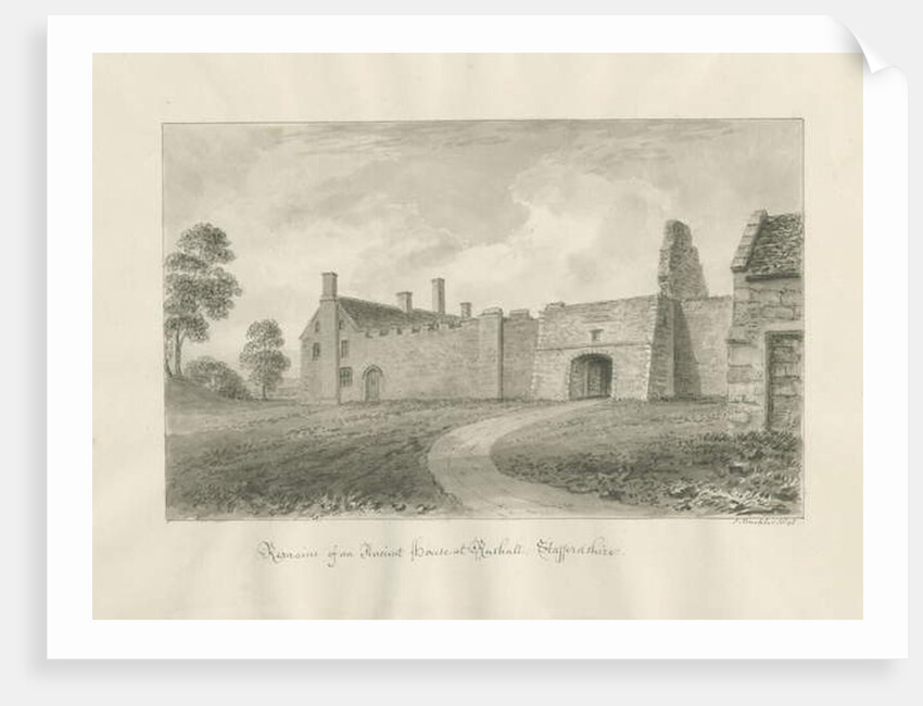 Rushall Hall by John Buckler