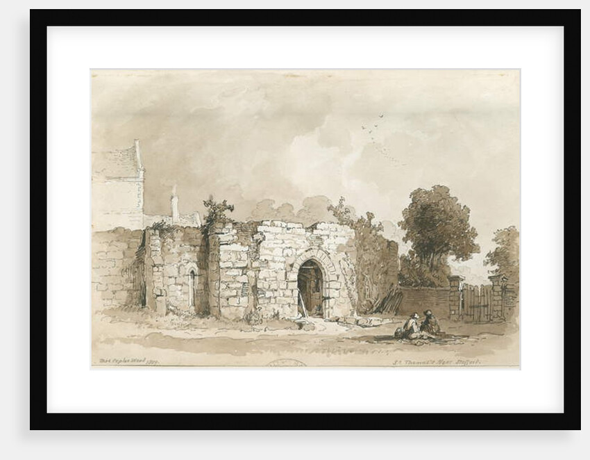 Stafford - St. Thomas' [Priory] by Thomas Peploe Wood