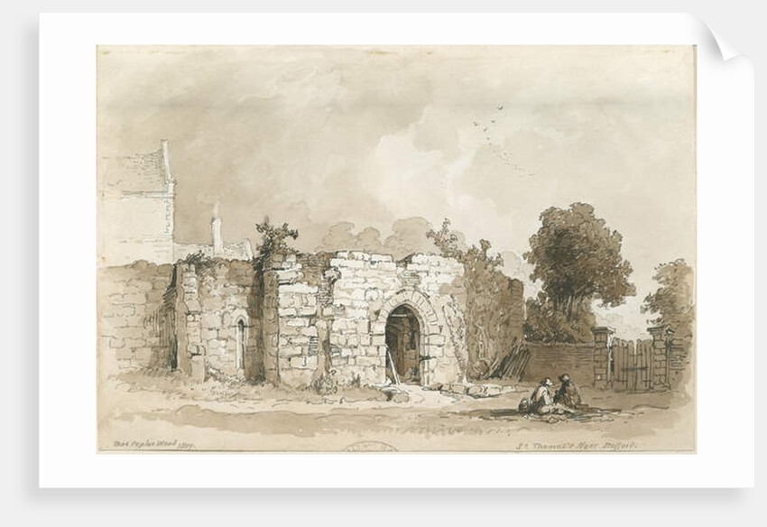 Stafford - St. Thomas' [Priory] by Thomas Peploe Wood