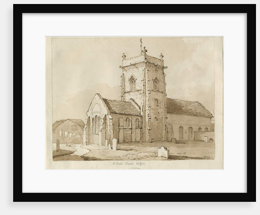 Stafford - St. Chad's Church by Thomas Peploe Wood
