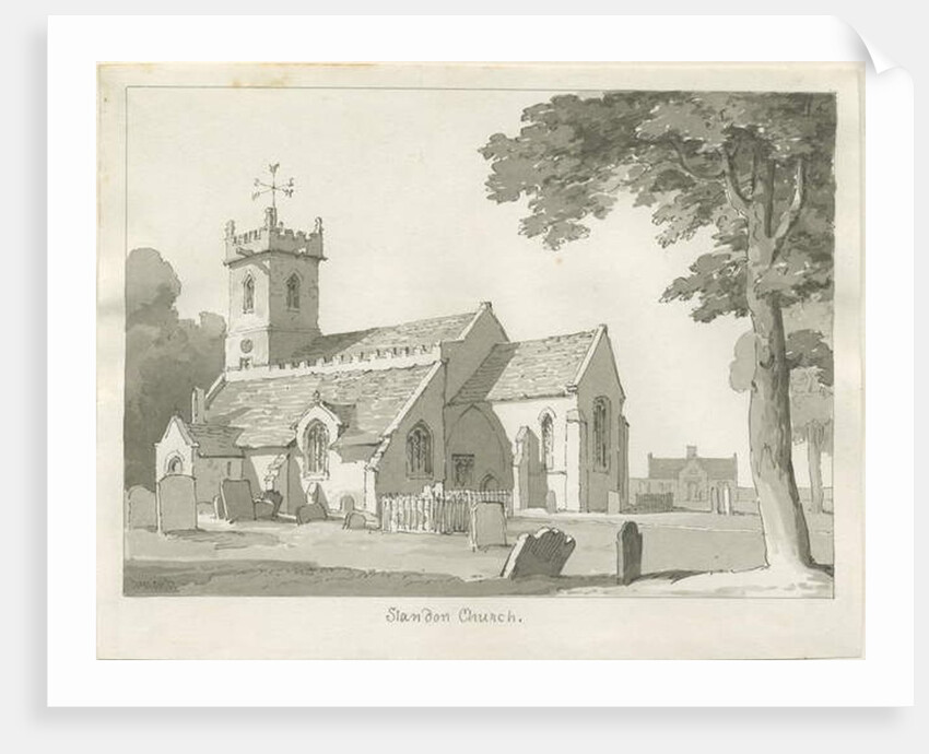 Standon Hall by Thomas Peploe Wood