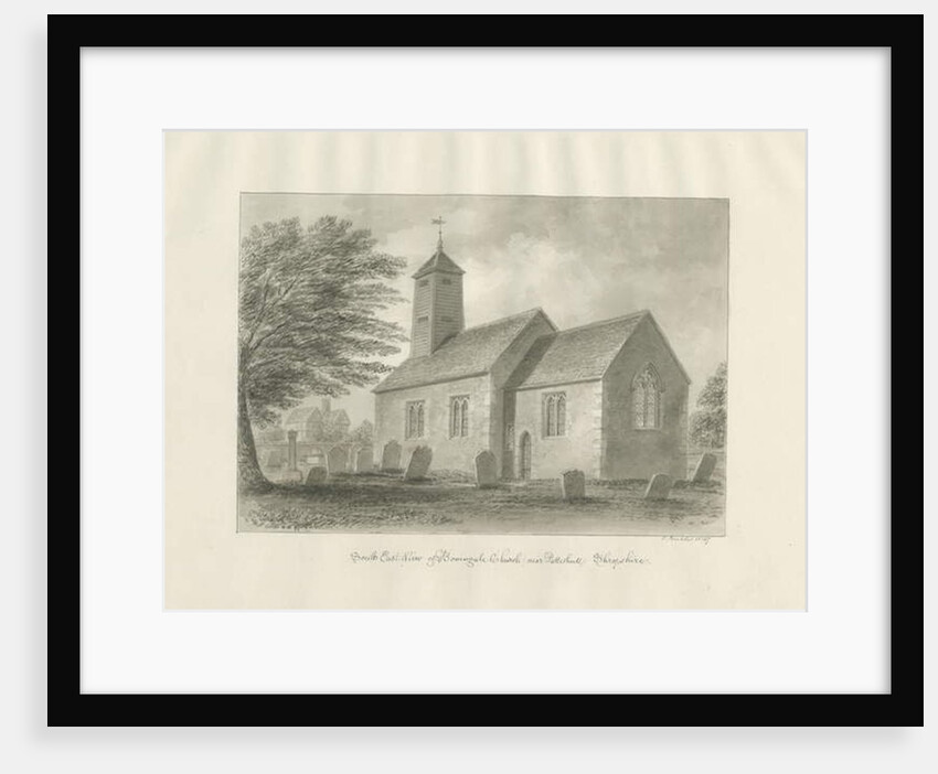 Patshull - Boningale Church by John Buckler