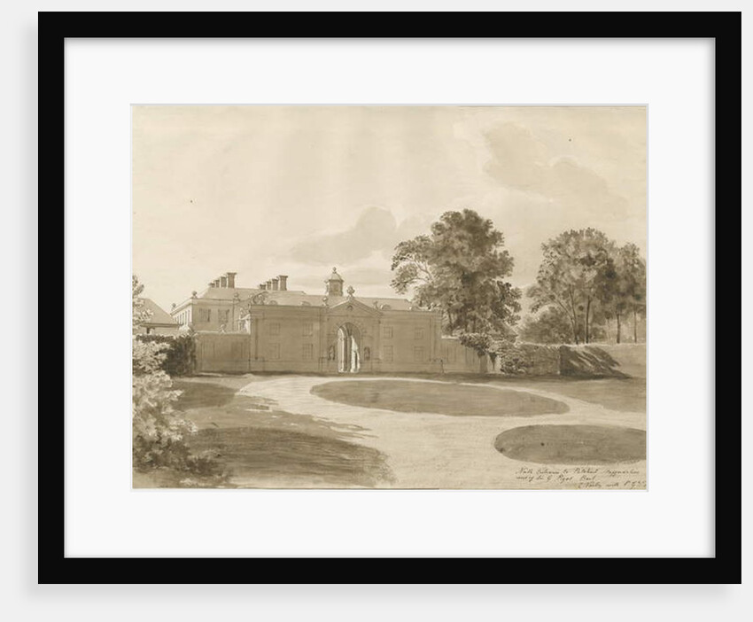 Patshull House by John Buckler