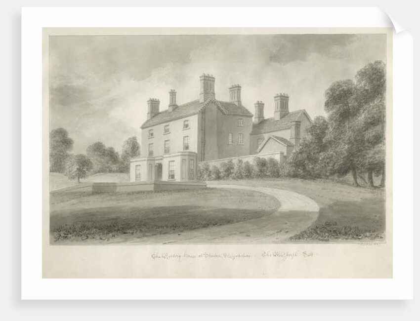 Standon - Rectory of Reverend Joseph Salt by John Buckler