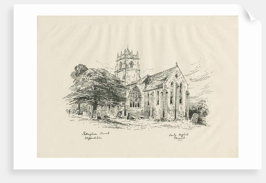 Pattingham Church by John Buckler