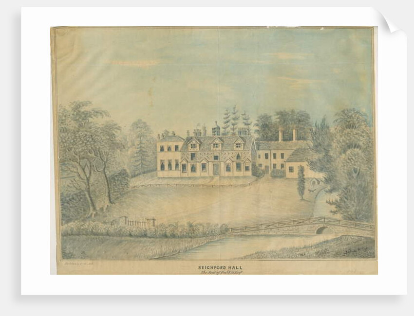 Seighford Hall by C.B Ash