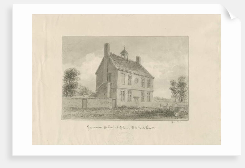 Stone - Grammar School by John Chessell Buckler