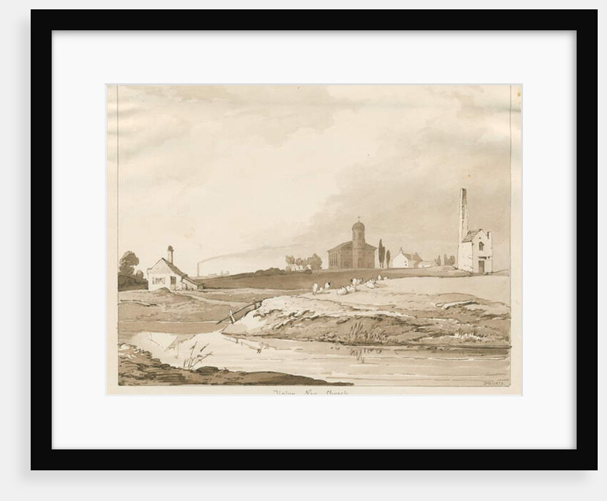 Tipton New Church, 1837 by Thomas Peploe Wood