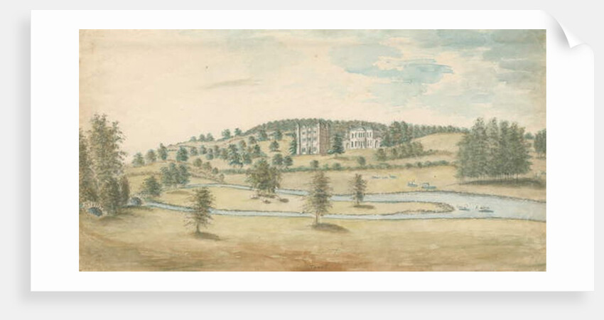 Tixall Hall and Gatehouse by Stebbing Shaw