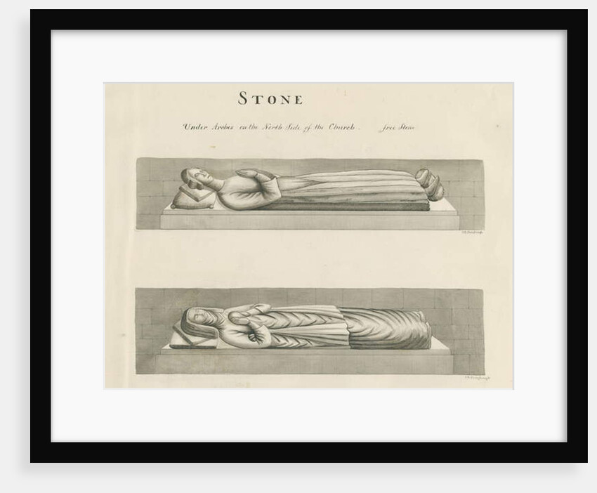 Stone Church - Tombs by John Robert Fernyhough