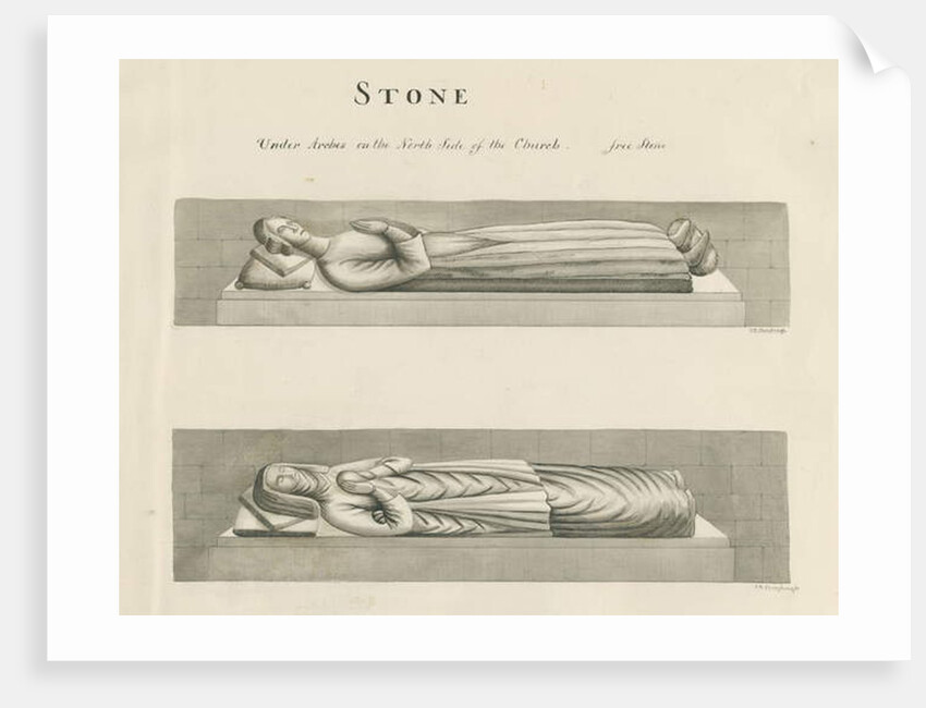 Stone Church - Tombs by John Robert Fernyhough