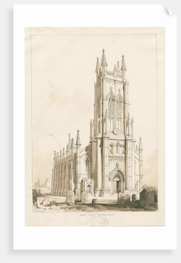 West Bromwich Church - 'Christ Church' by Thomas Peploe Wood