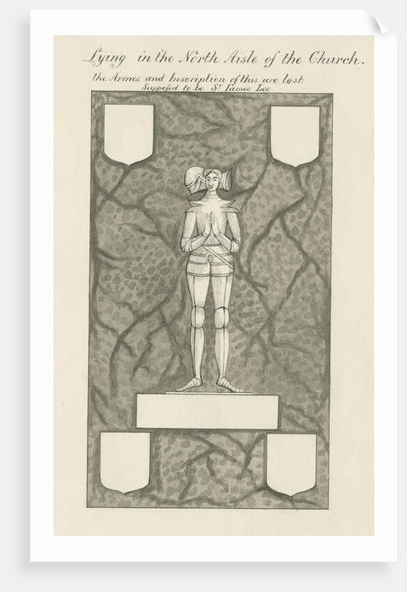 Stone - Brass figure [Sir James Lee] by John Robert Fernyhough