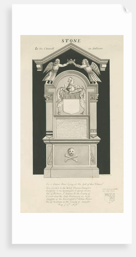 Stone - Tomb of Thomas Crompton by John Robert Fernyhough