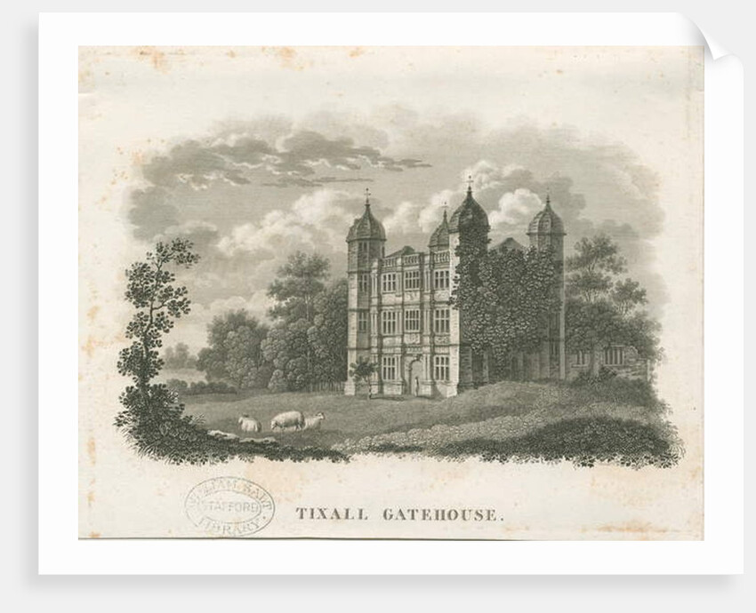 Tixall Hall - Gatehouse by School English