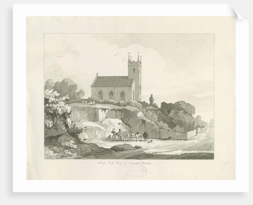 Stonnall Church by Thomas Peploe Wood