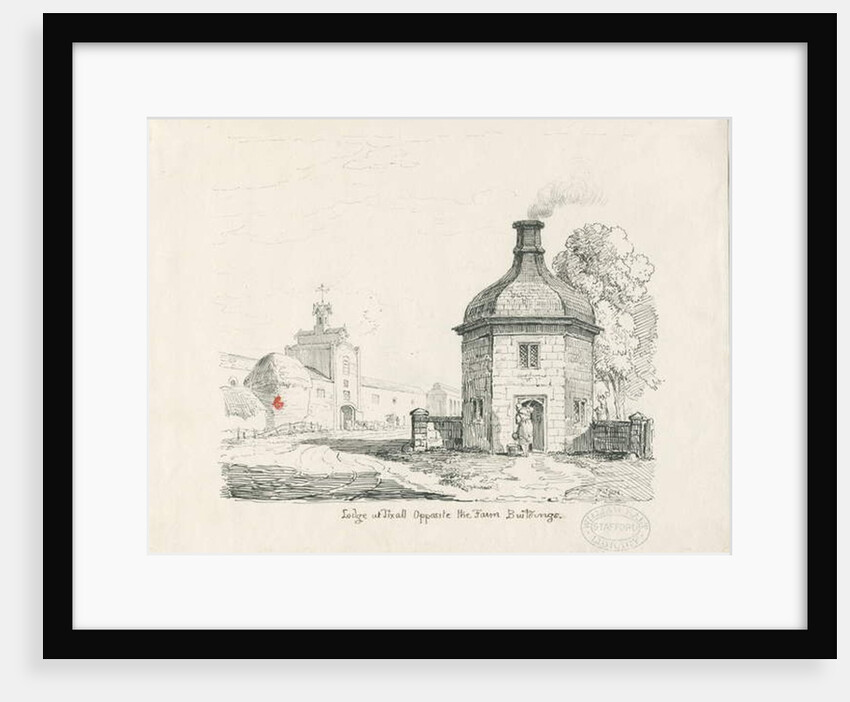 Tixall - Lodge by Thomas Peploe Wood