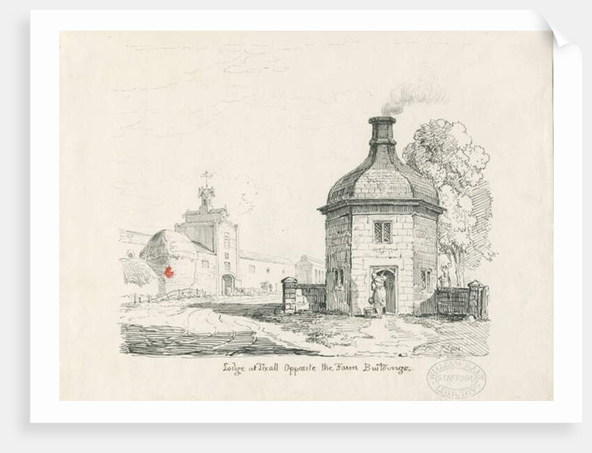 Tixall - Lodge by Thomas Peploe Wood