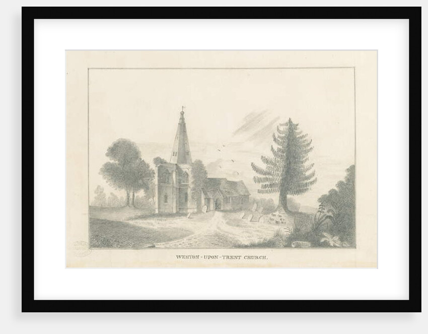 Weston-on-Trent Church by School English