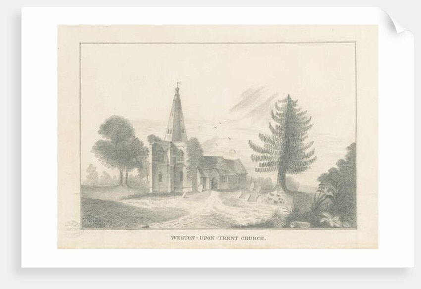 Weston-on-Trent Church by School English