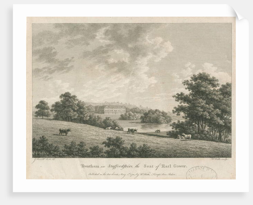 Trentham Hall by George Barrett