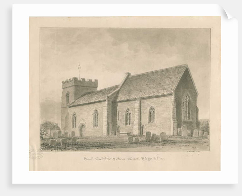 Stowe Church by George Buckler