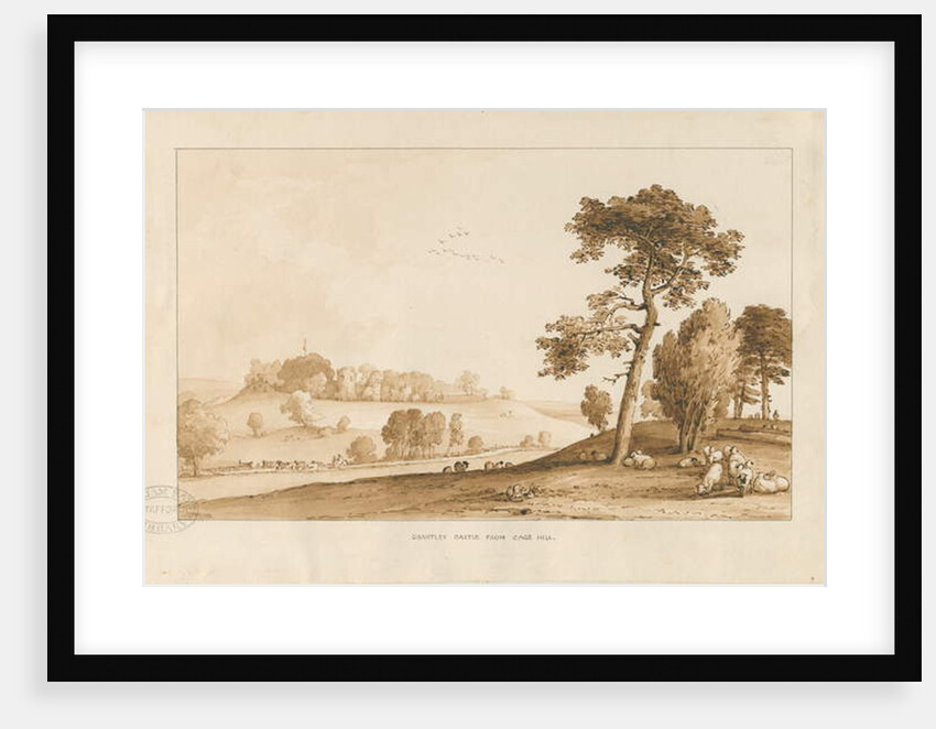Chartley Castle by Thomas Peploe Wood