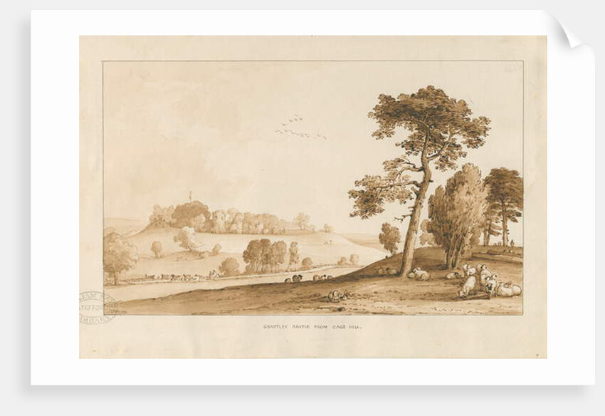 Chartley Castle by Thomas Peploe Wood