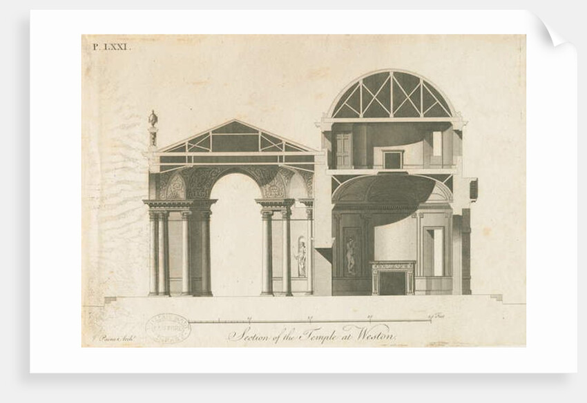 Weston-under-Lizard - The Temple of Diana by James Paine