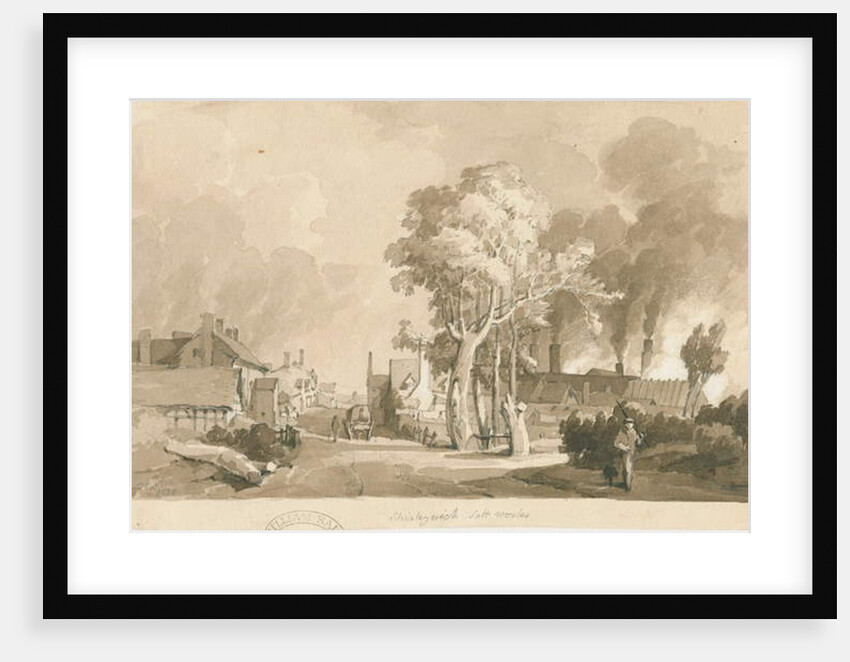 Weston-on-Trent - Shirleywich Saltworks by Thomas Peploe Wood