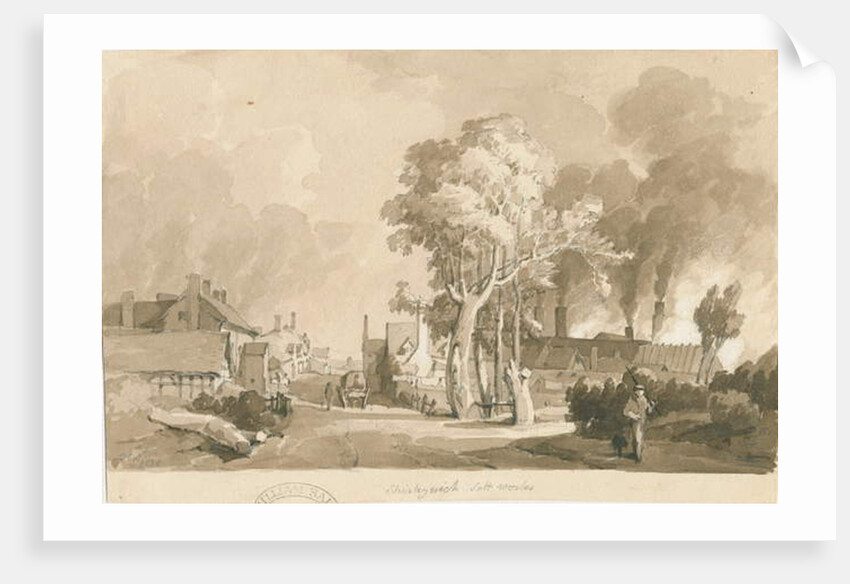 Weston-on-Trent - Shirleywich Saltworks by Thomas Peploe Wood