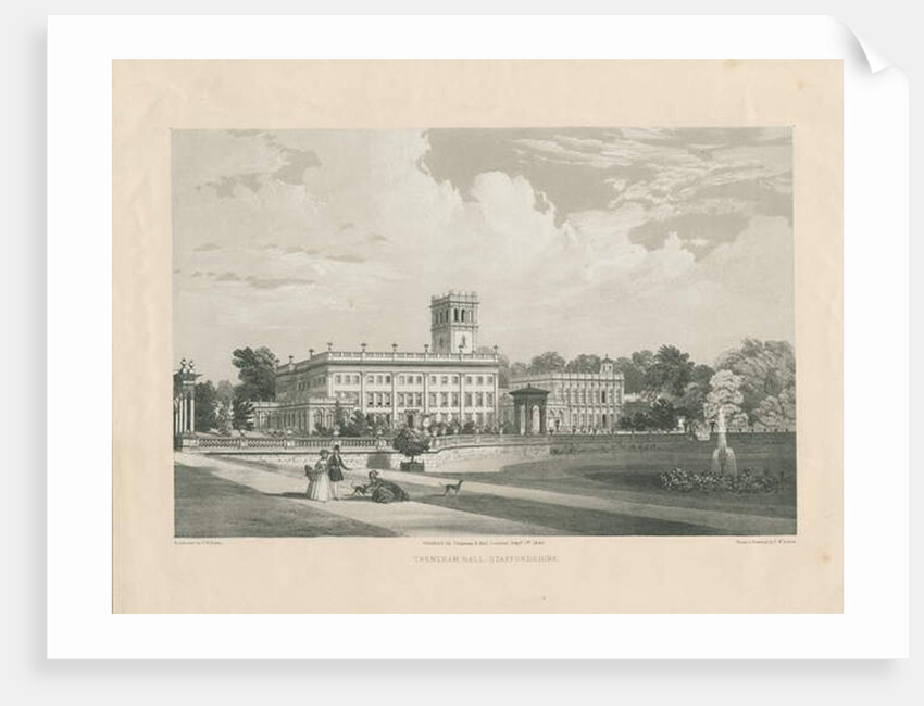Trentham Hall by Frederick William Hulme