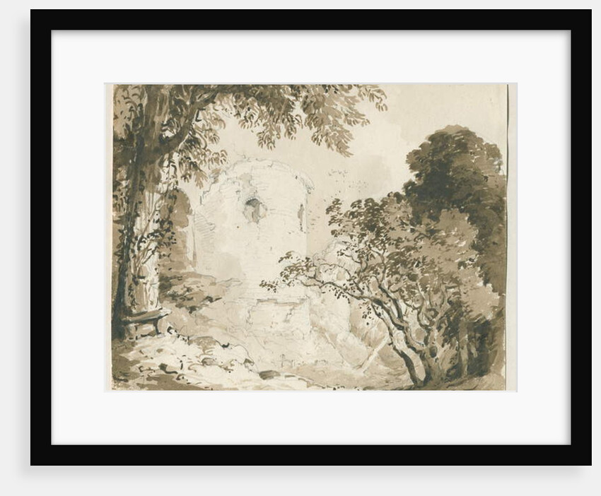Chartley Castle by Thomas Peploe Wood