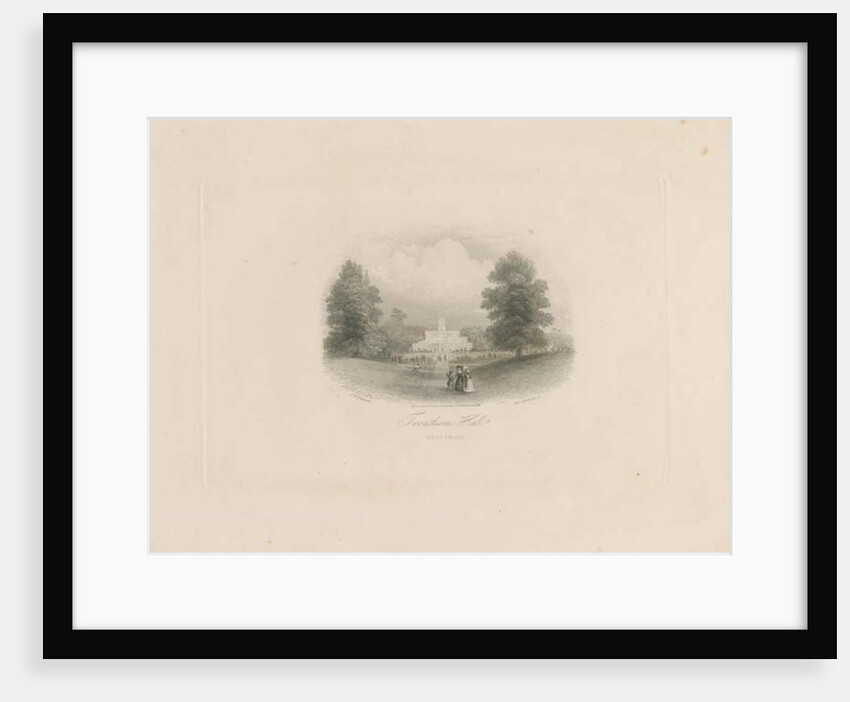 Trentham Hall: engraving by Frederick William Hulme